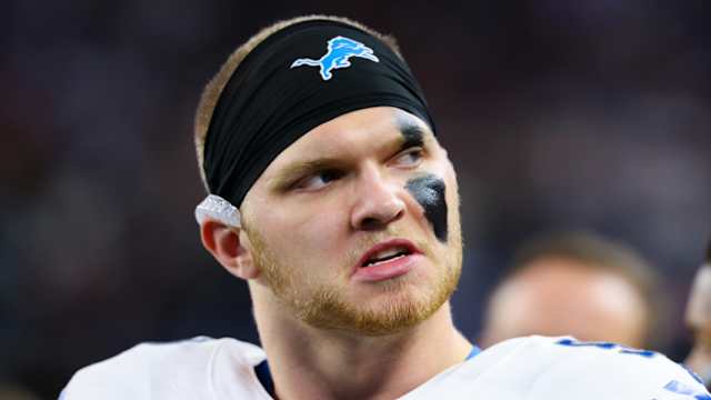 Detroit Lions defensive end Aidan Hutchinson.